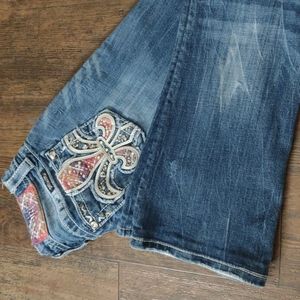 Miss me size 27/29 boot cut jeans